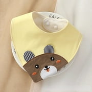 Cartoon Baby Bibs Soft Newborn Feeding Towel Cotton Cloths Baby Girls Boys Bandana Bib Newborn Saliva Towel Burp Cloths 4