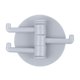 thumbnail image 2 of 2 pcs Wall Hooks for Hanging Adhesive Bathroom Kitchen Hooks Desk 3 Rotatable Arms Round Sticky Hooks, 2 of 5