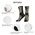 thumbnail image 5 of Athletic Socks 911 Dispatcher Thin Gold Line Flag Sport Running Calf Socks Crew Socks for Men Women, 5 of 7
