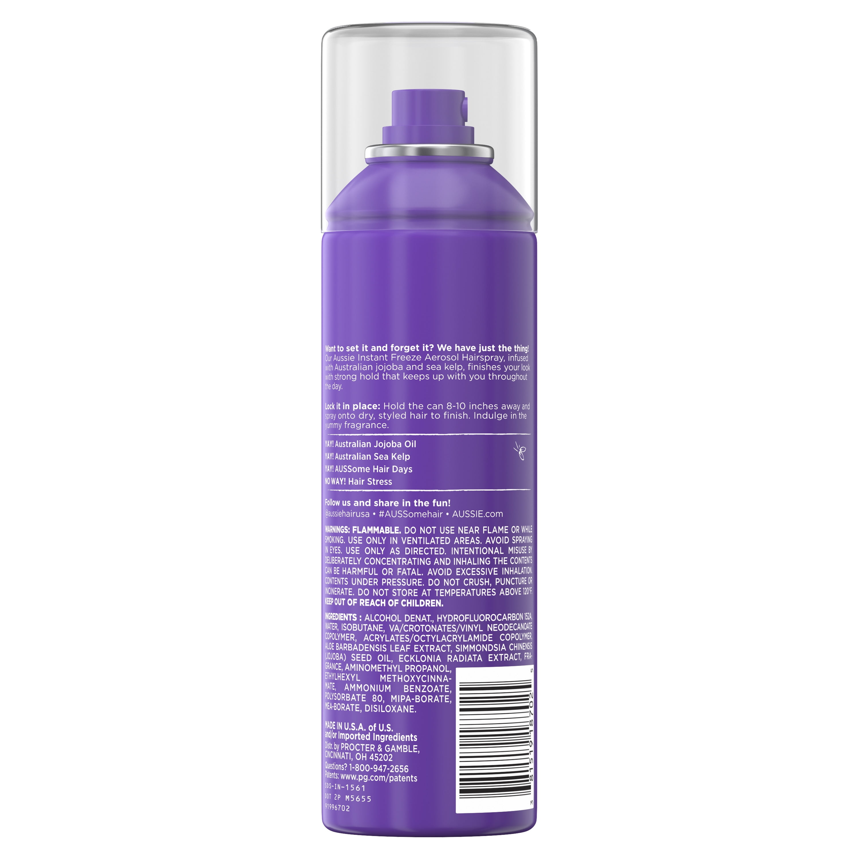 Aussies Instant Freeze Hairspray After｜TikTok Search, 52% OFF