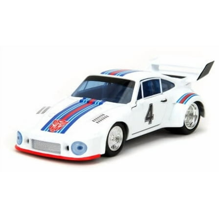 Jada Toys - 1:32 G1 Transformers - Hollywood Rides - Jazz 1976 Porsche 935