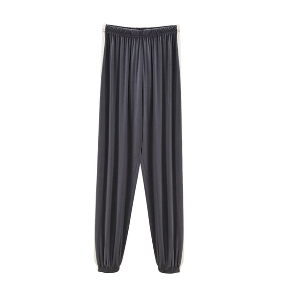 HBGVBA Womens Loungewear Pants,Casual Pajama Pants,Sleep Pants Elastic Waist Cuffed Ankle Loose Long Homewear Pants