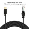 thumbnail image 3 of Cable Para Auriculares, Sonido Sin Pérdidas, Cable De Repuesto Para Auriculares De 8,2 Pies, Conector Tipo C Para Reparación, 3 of 7
