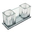 thumbnail image 5 of Soporte para micrófono de 2 ranuras, soporte de almacenamiento para micrófono, soporte de acrílico para micrófono inalámbrico de escritorio, 5 of 5