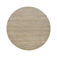 thumbnail image 6 of Cement Round Dining Table with Pedestal Base, Mid Century Coffee Table for Kitchen Dining Room Living Room, 36x36x30", Cream, 6 of 9