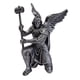 thumbnail image 4 of Figura de guerrero ángel, regalo ideal, adorno de mesa para vitrina, oficina o hogar. Plata C, 4 of 9