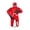 Red, variant on BESTZO MMA Grappling Dummy Unfilled for Kids & Adults – Canvas Wrestling & BJJ Training Dummy for Brazilian Jiu-Jitsu, Judo, Boxing, Karate, MMA Throwing & Self Defense, Red