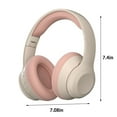 thumbnail image 3 of TFYZYY Bluetooth Headphones Noise Cancelling Wireless Over-Ear Headset with Stereo Sound, Foldable Design, Adjustable Comfort for Gaming and Calls, 3 of 8