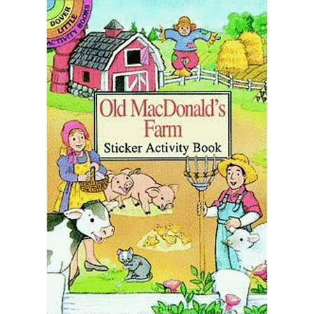 Old MacDonald's Farm Sticker Activity Book (The Best Toys For 8 Year Olds)