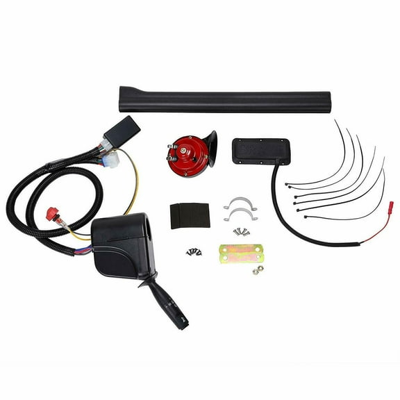 LABLT 12V Golf Cart 9-pin Plug LED Light Upgrade Kit with Horn Brake Hazard Light Switch