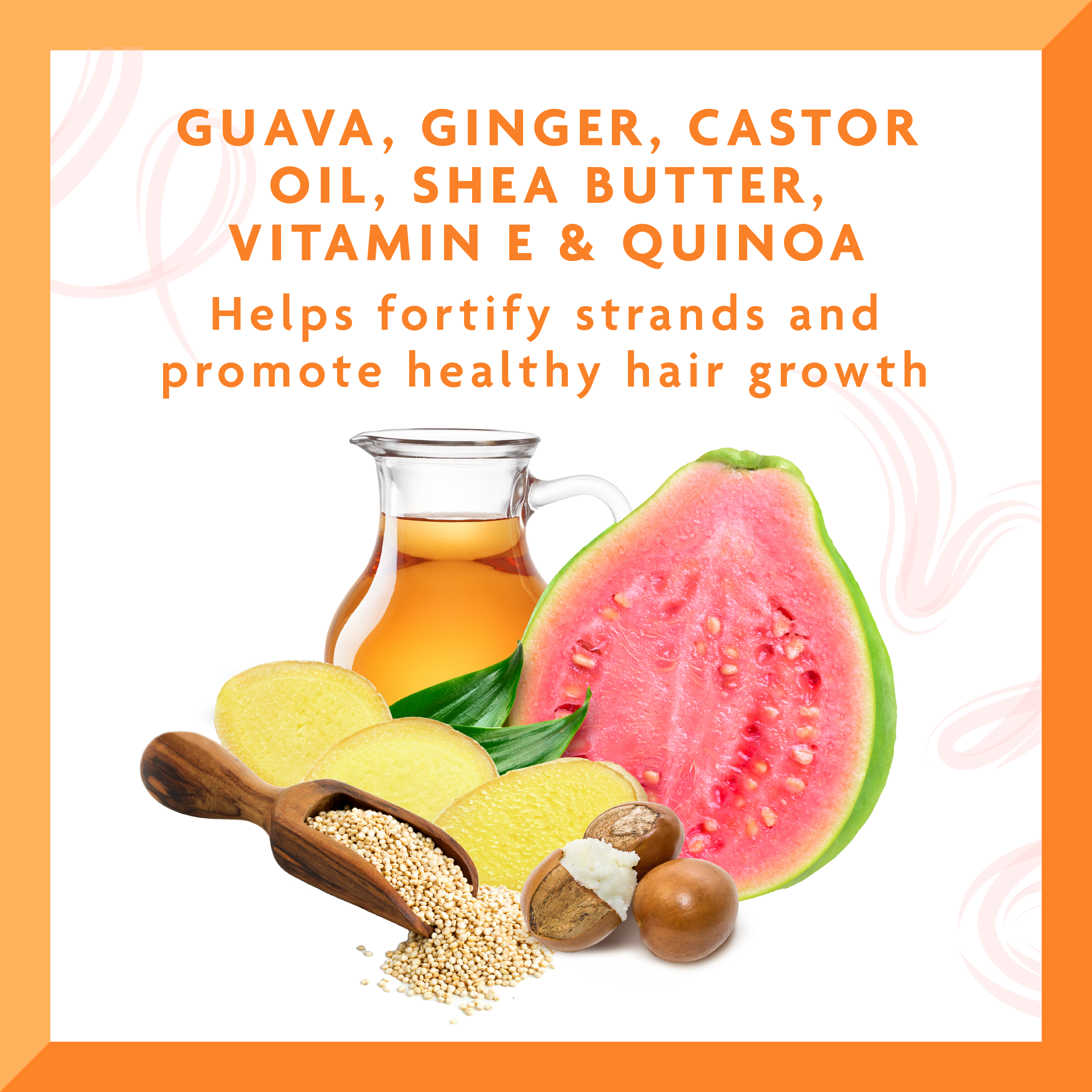Cantu Guava & Ginger Curl Strengthening Cream Gel, 12 fl oz photo 5