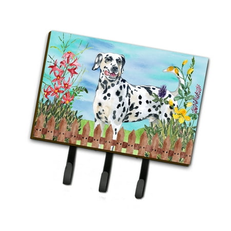 

Carolines Treasures CK1215TH68 Dalmatian Spring Leash or Key Holder Triple multicolor