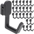 thumbnail image 1 of 24Pcs Plastic Pegboard Hooks J Shape Pegboard Hook Peg Board Tool Organizer, 1 of 8