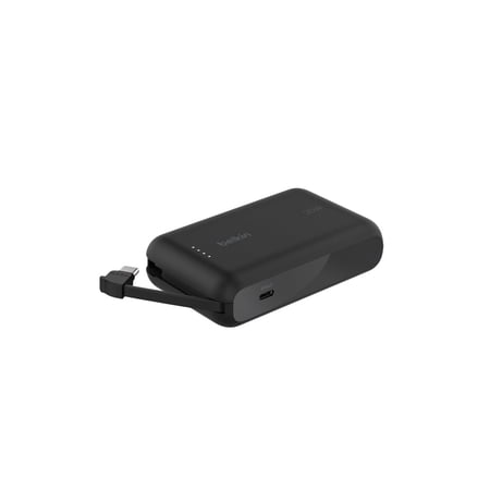 Belkin（ベルキン） BoostCharge 20W ケーブル内蔵 モバイルバッテリー10000mAh BPB021fqBK