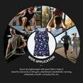 thumbnail image 7 of Balery purple Skull flower Pattern Men's Workout Tank Top Gym Muscle Tee Fitness Bodybuilding Sleeveless T Shirt Quick Dry Fit Muscle Tank Top Slim-Fit Tank-4X-Large, 7 of 7