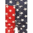thumbnail image 4 of Women Casual Daily Wear Jeggings, Star Spangled- American Flag Print, L/XL, 1 Piece, 4 of 5