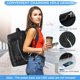 thumbnail image 4 of Mochila de viaje Getravel Large Carry On Lightweight Black, 4 of 7