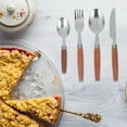 thumbnail image 3 of Kitandove Personal Utensil Set Wood Gray Camping 1 Set, 3 of 8