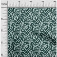 thumbnail image 2 of oneOone Cotton Poplin Dark Green Fabric Block Dress Material Fabric Print Fabric By The Yard 42 Inch Wide-QY, 2 of 6