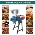 thumbnail image 2 of 2200W Electric Grain Mill Grinder with Funnel, Adjustable Output Thickness 220V  & Home Corn Grinder Machine for Rice, Cereals, Spices, Red Beans Feed Mill (Dry Food), 2 of 18