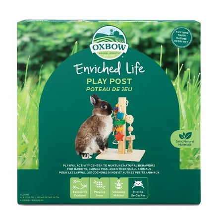 UPC: 0744845963020 | Oxbow Enriched Life Play Post for Small Animals