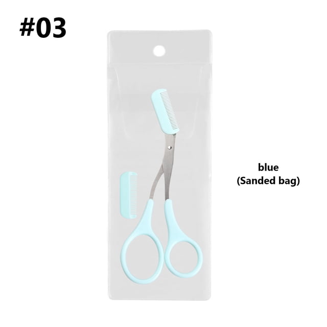 Tetras Eyebrow Trimmers Clearance,Eyebrow Trimmers Scissor 2024 New Eyebrow Scissors with Comb,Precision Eyebrow Trimming Scissors Non-Slip Eyebrow Cutter Hair Removal Eyebrow Scissors