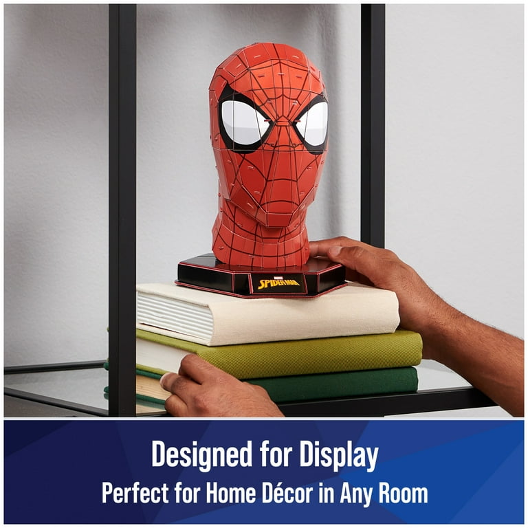  4D Build, Marvel Spider-Man 3D Puzzle Model Kit with