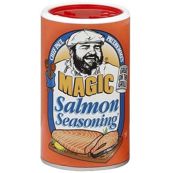 Pack Of 2 Chef Paul Prudhomme's Magic Salmon Seasoning, 2.5 oz (Package May Vary)