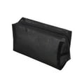 thumbnail image 1 of Toiletries Storage Pouches Organizer Black Multifunctional Mesh Cosmetic Bag for M Without handle, 1 of 7
