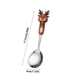 thumbnail image 4 of Juego de Cuchara y Tenedor de Postre Navideño | Vajilla de Acero Inoxidable con Un Adorable Mango de Papá Noel y Muñeco de Árbol | Caja de Regalo Festiva | Cubiertos Navideños Duraderos para Fiestas, 4 of 6