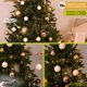 thumbnail image 5 of Esferas para árbol de navidad Artego de 8 cm de diámetro paq 18 esferas Dorado *Línea Detail Con: 2 estilos emboss y un cromado, para colgar Christmas ornaments, 5 of 7