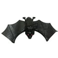 thumbnail image 2 of YANHAIGONG Halloween Hanging Bats, Halloween Bats, Rubber Vampire Bats, Hanging Bat for Halloween Party,Decorations Rubber Hanging Vampire Bats for Outdoors, Halloween Party Favors Home Decor, 2 of 9