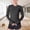 Black, variant on QHWAUAKFBN T Shirts For Women Trendy Loose Fit Sun Shirt Rash Guard Sun Long Sleeve Running Shirt With Thumb Hole Cool Tech Upf 50 Tshirts Top