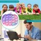 thumbnail image 2 of Silicona Push Bubble Pumpkin Autismo Juguete Kid Early Education Tool Stress Reliever Tmvgtek Nuevos Originales, 2 of 9