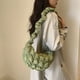 thumbnail image 2 of Bolso Mujer Hombro Fruncido Bola De Masa Embrague Monedero Bandolera Verde, 2 of 9