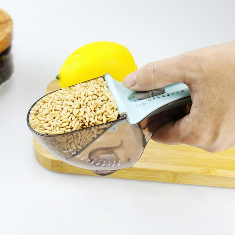 Adjustable Measuring Cups Magnetic bottom Kitchen Plastic Sc - Inspire  Uplift