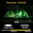 thumbnail image 5 of Ruiandsion 211-2 578 LED Bulbs, Festoon Green Super Bright 41mm/42mm 212-2 569 6413 Interior Map, Dome, Trunk, Step Courtesy, Door Lights 4014 SMD Lamps 10Pcs, 5 of 8