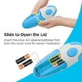 thumbnail image 4 of Kitchen Mama Auto Electric Can Opener, Sky Blue, Plastic, Battery Powered with Smooth Edge, 4 of 8