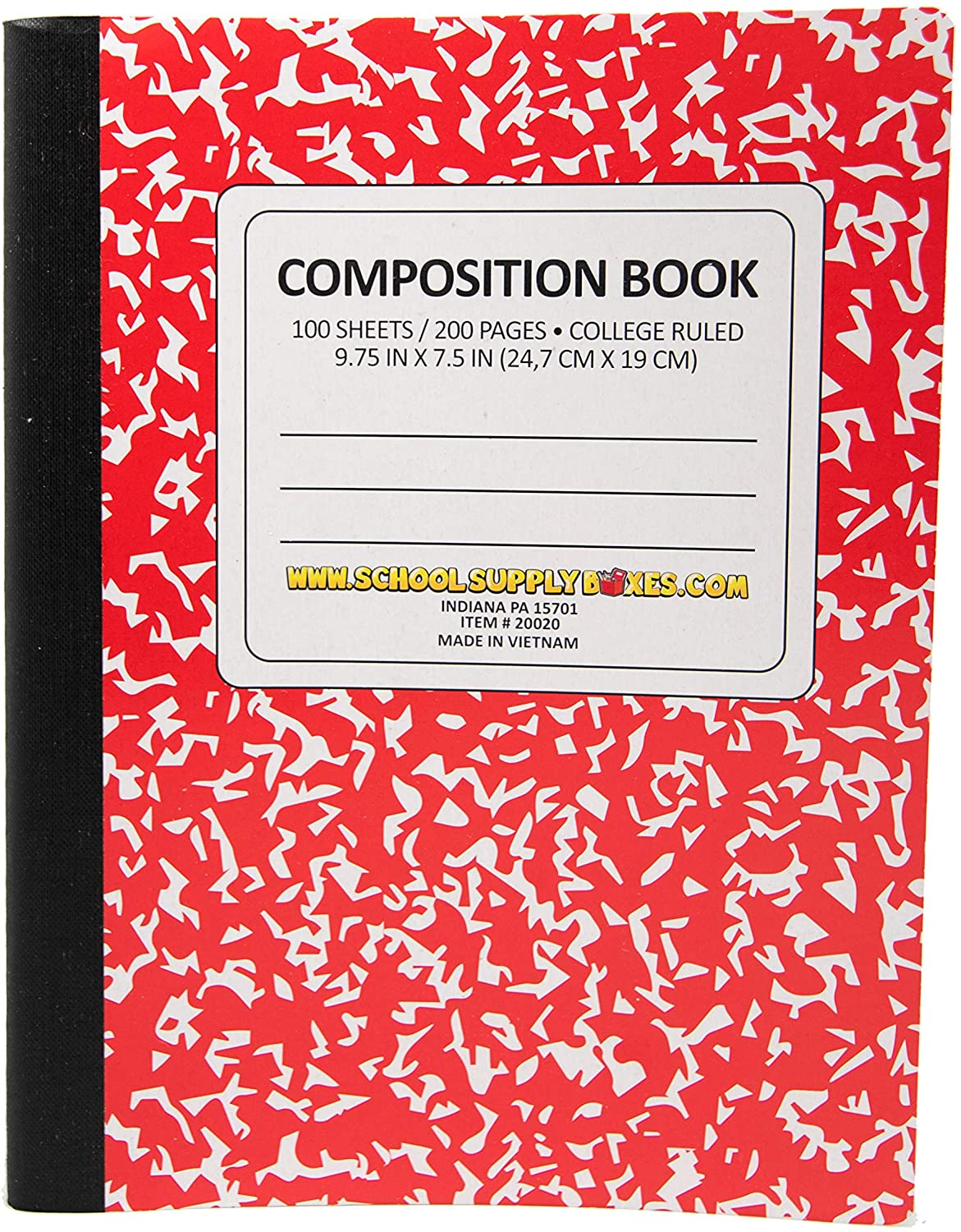 School Supply Boxes Composition Notebooks, 5-Pack photo 7