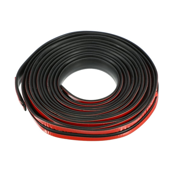 Unique Bargains Car T Shape Windshield Weather Strip Seal 14mmx300cm Windshield Guards Body Strip Universal Rubber Black