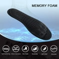 thumbnail image 3 of 2 Pairs Memory Foam Insoles Super Soft Replacement Innersoles Comfort Cushioning Shoe Inserts Moisture-Wicking, Washable and Reusable, 3 of 9