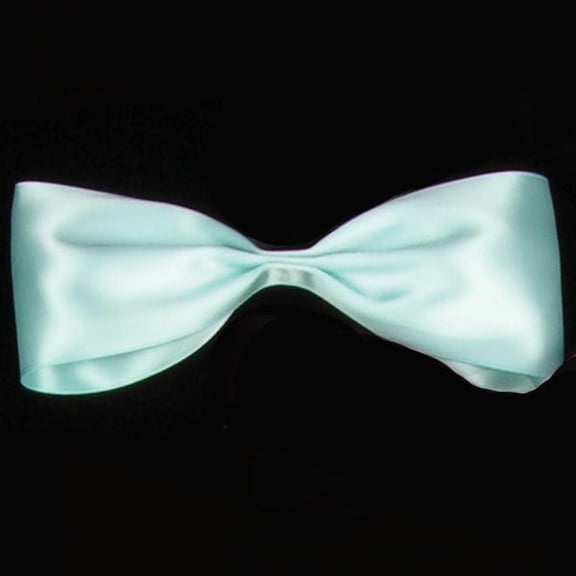 The Ribbon People Turquoise Blue Double Face Satin Contemporary Craft Ribbon 2" x 27 Yards