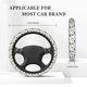 thumbnail image 3 of Balery Camping Caravan 2 Fundas elásticas antideslizantes para volante, funda protectora universal para hombre y mujer, 15 pulgadas, accesorios para coche., 3 of 6