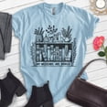 thumbnail image 2 of My Weekends Are Booked T-shirt, Unisex Women's Men's Book Lover Reading Librarian Teacher Literature, Heather Light Blue, Large, 2 of 6