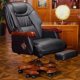 thumbnail image 3 of Mobile Executive Editor Office Chair Desk Massage Leather Salon Armchairs Foot Rest Relax Sillas De Oficina Office Furniture My Lux Decor Round, 3 of 18