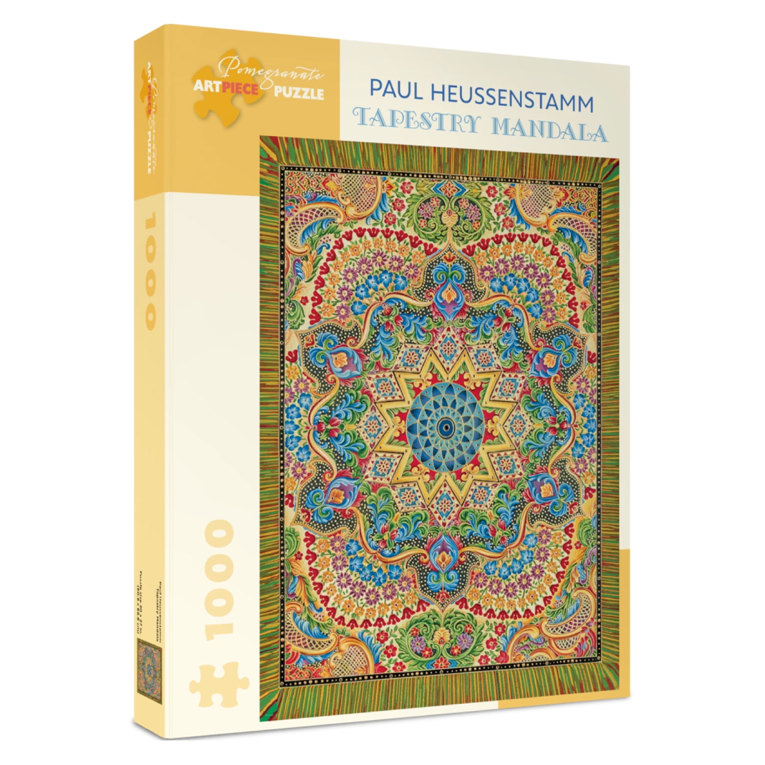 Rompecabeza Paul Heussenstamm: Tapestry Mandala - 1000 Piezas