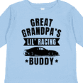 thumbnail image 4 of Inktastic Great Grandpas Lil Racing Buddy Boys or Girls Long Sleeve Toddler T-Shirt, 4 of 5