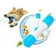 thumbnail image 2 of White - Blue 4Juguete de cepillo de dientes para perros interactivo: Juguete para masticar para perros, masticadores agresivos, juguete de limpieza de dientes para mascotas, Flexib, 2 of 5