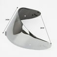thumbnail image 3 of Motorcycle Helmet Visor Face Shield Uv Protection for F2 Z8 NXR2 RF-1400 RF 1400 Silver, 3 of 5