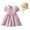 Pink, variant on Vedolay Little Girls Dresses Girls Flower Dress Sleeveless Satin Dresses,Party/Wedding,Pink 6-12 Months
